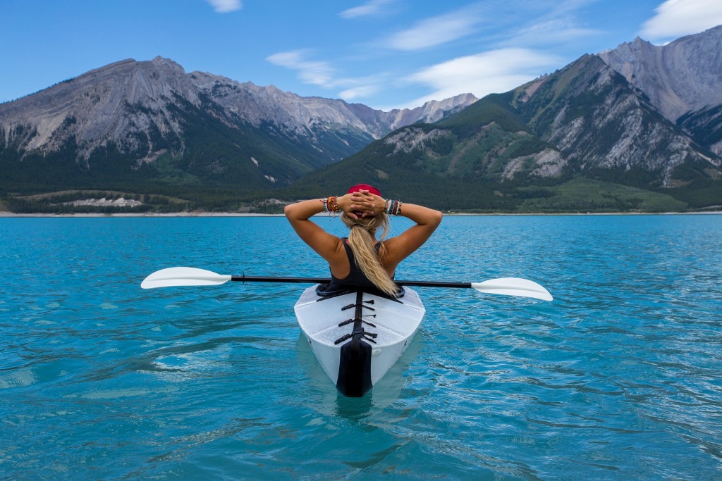 Kayaking produces endorphins, which can improve your mood and help you relax.